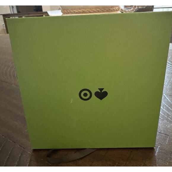 Kate Spade New York x Target - Green Pearl Polka Dot Hoop Earrings - Picture 3 of 3